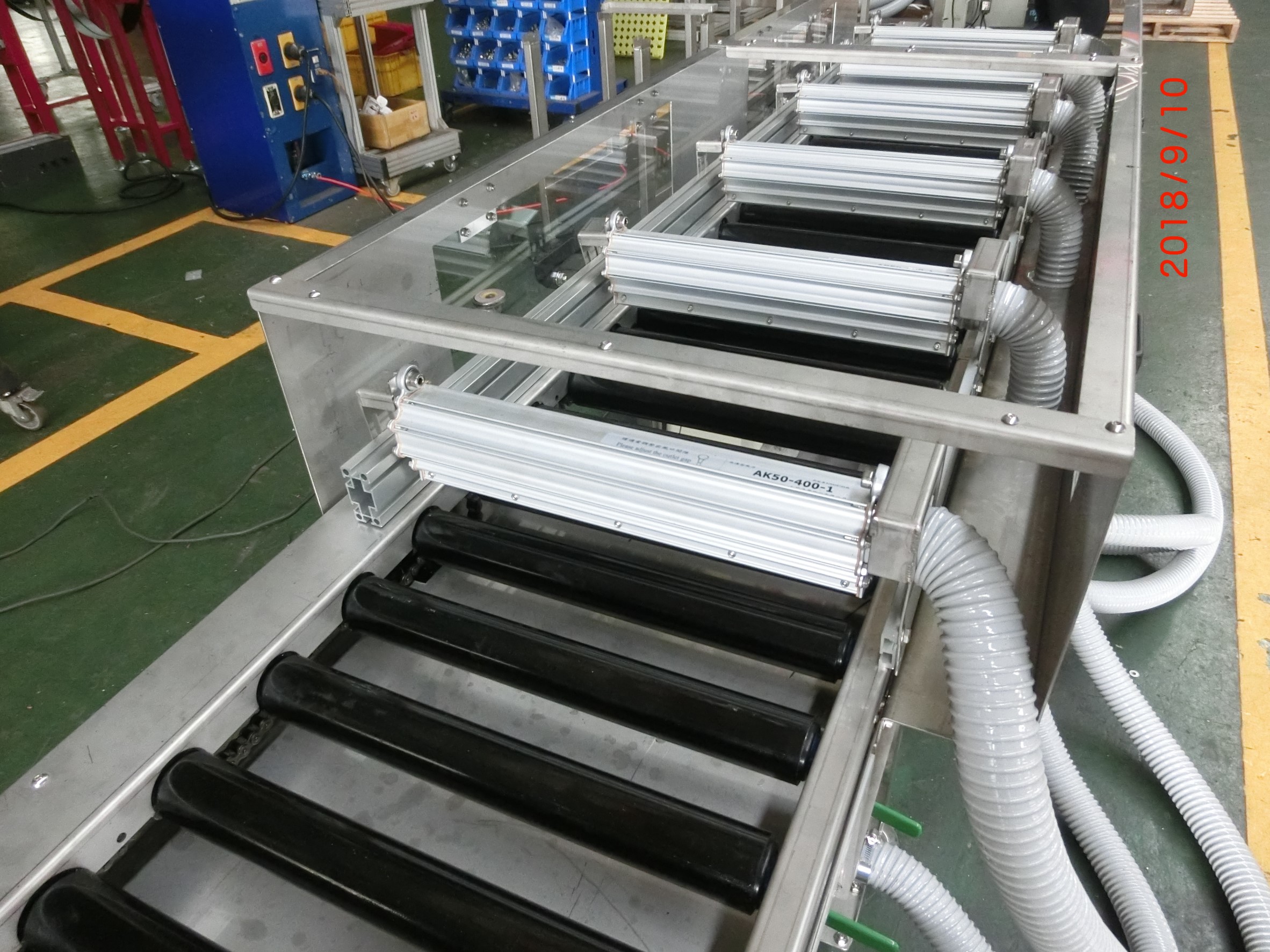 Stainless steel power roller conveyor - APL CONVEYOR ENTERPRISE CO.,LTD