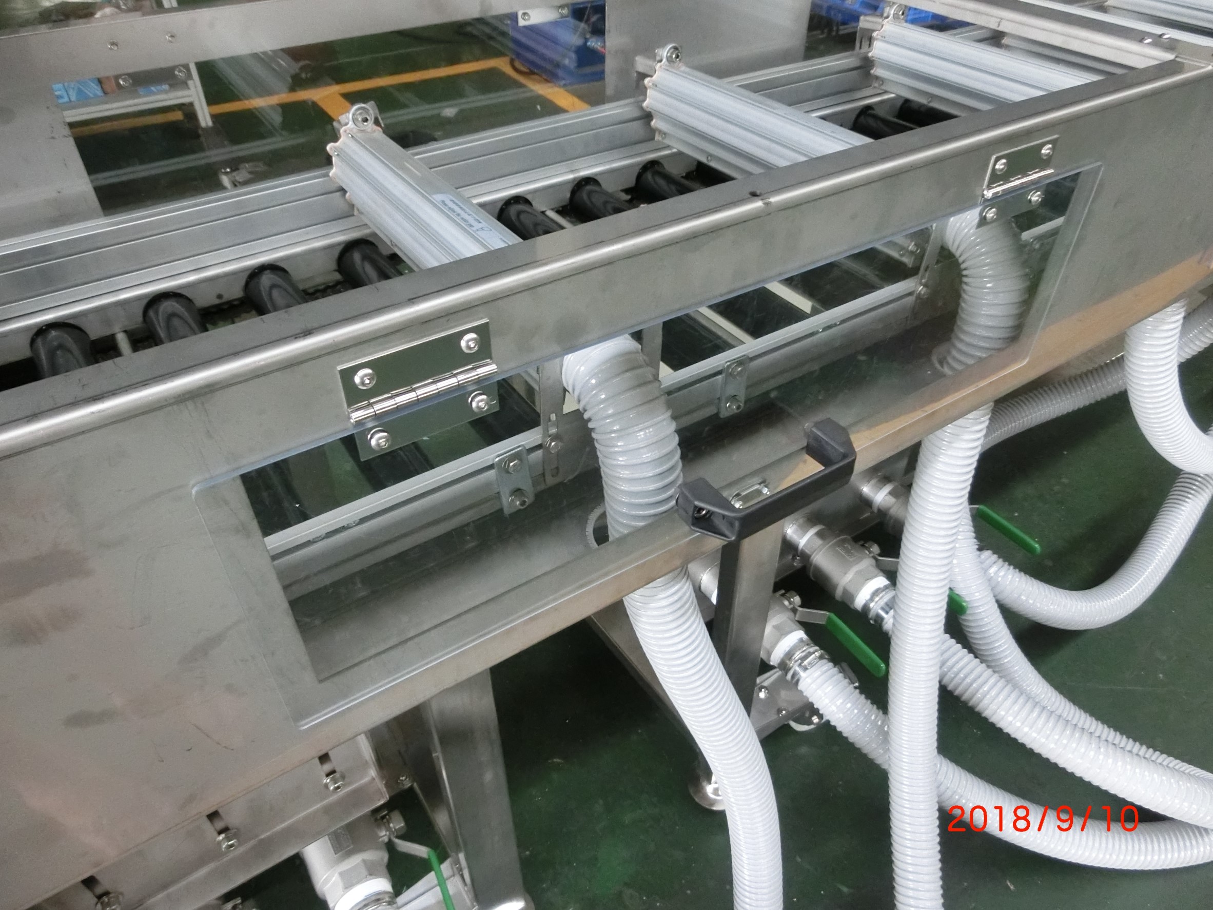 Stainless steel power roller conveyor - APL CONVEYOR ENTERPRISE CO.,LTD