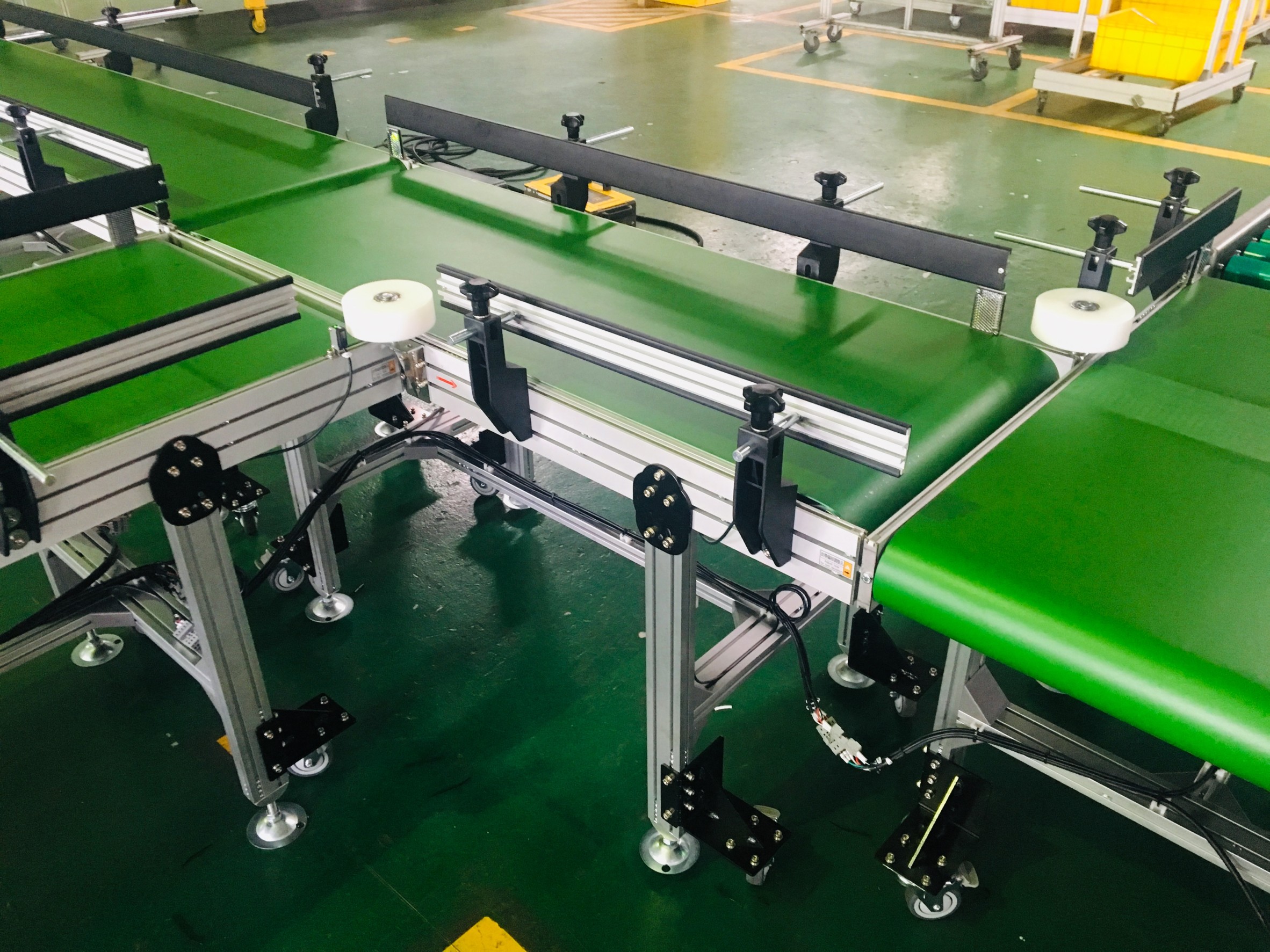 合流式铝挤型皮带整厂输送机-沅祐企业有限公司