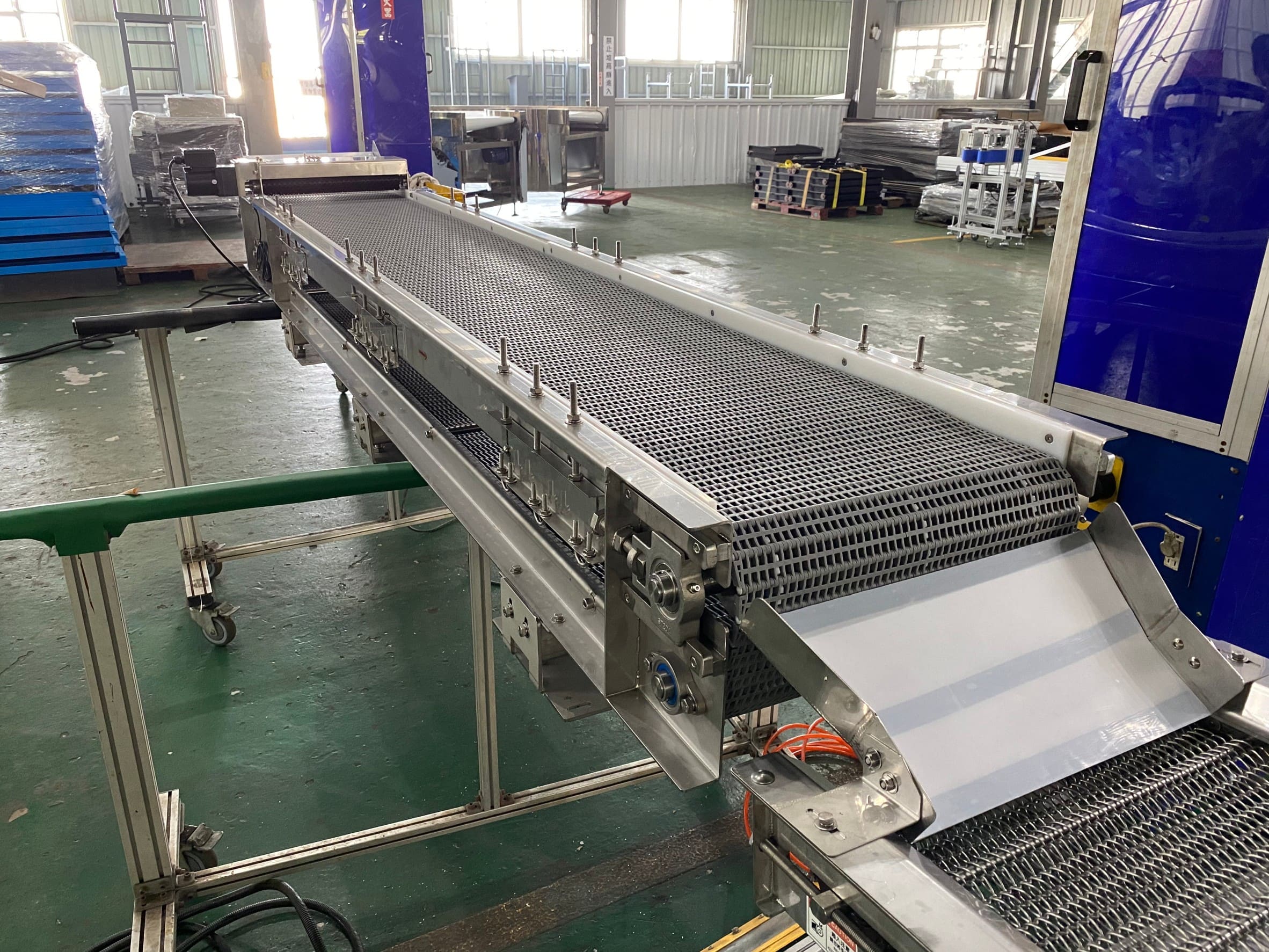 Aluminum Extrusion Plastic Plate Belt Conveyor -Lichen Conveyor Automatic Equipment Co., Ltd.