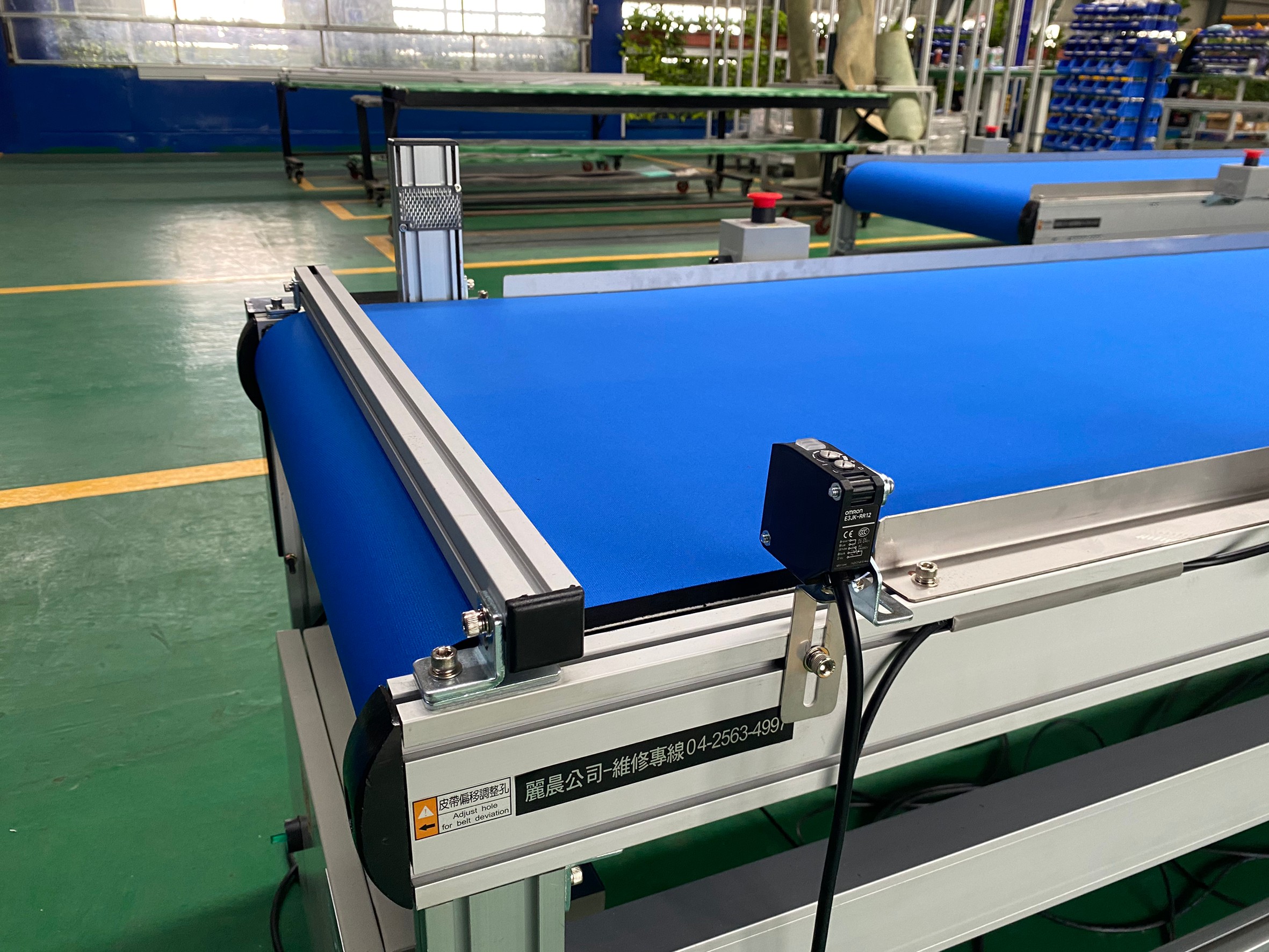 Sponge belt working conveyor - APL CONVEYOR Automatic ENTERPRISE CO.,LTD