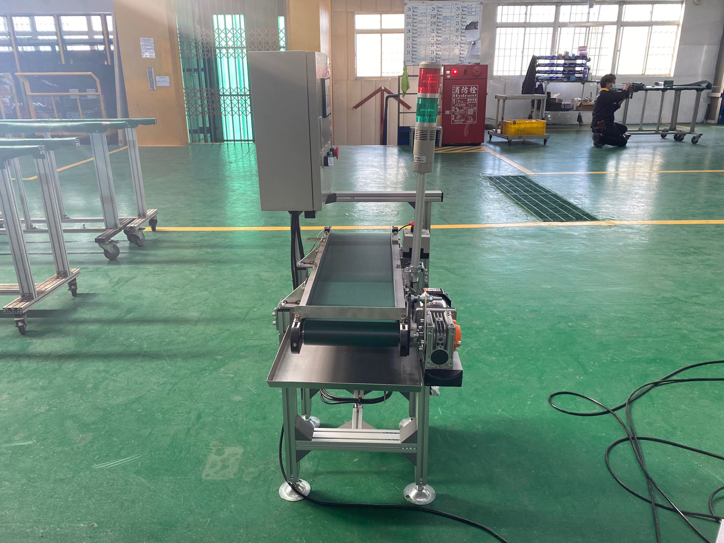 Aluminum extrusion belt flat conveyor - APL Conveyor Automatic Equipment Co., Ltd.