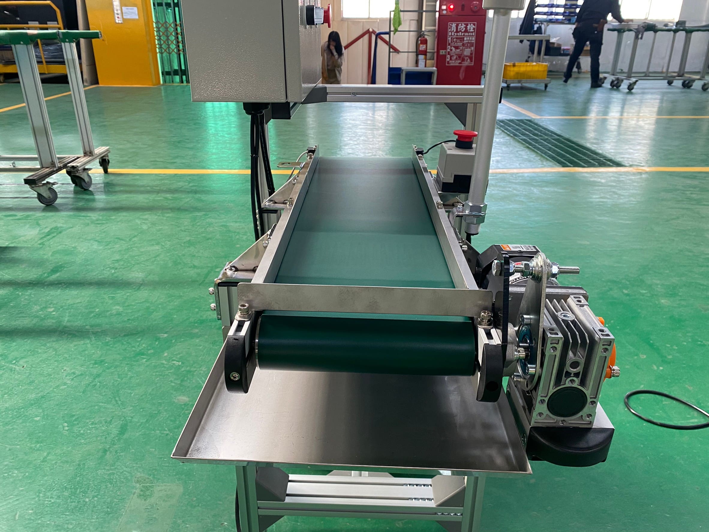 Aluminum extrusion belt flat conveyor - APL Conveyor Automatic Equipment Co., Ltd.