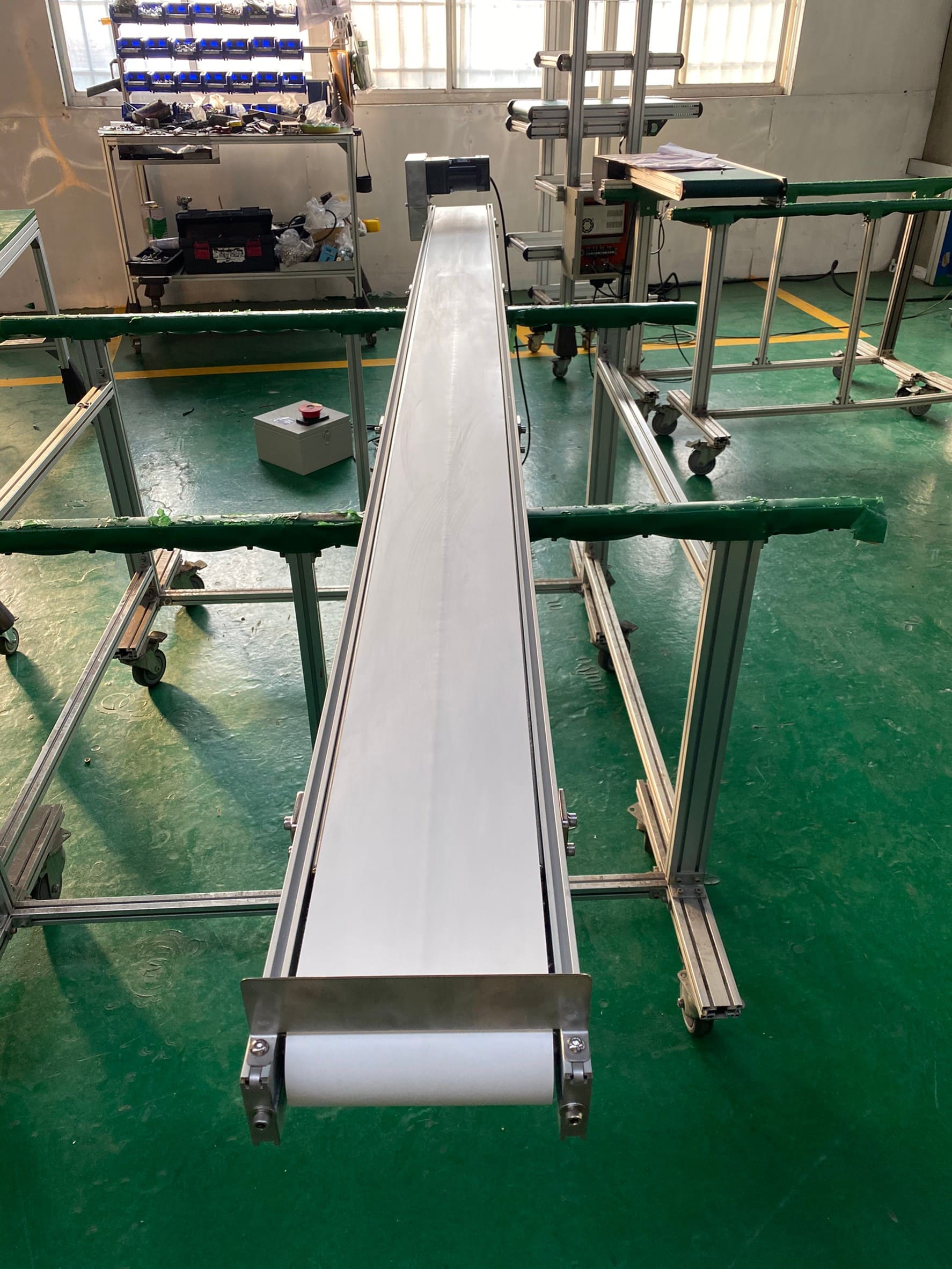 Belt Flat Conveyor Made With Aluminum extrusion  - APL Conveyor Automatic Equipment Co., Ltd.