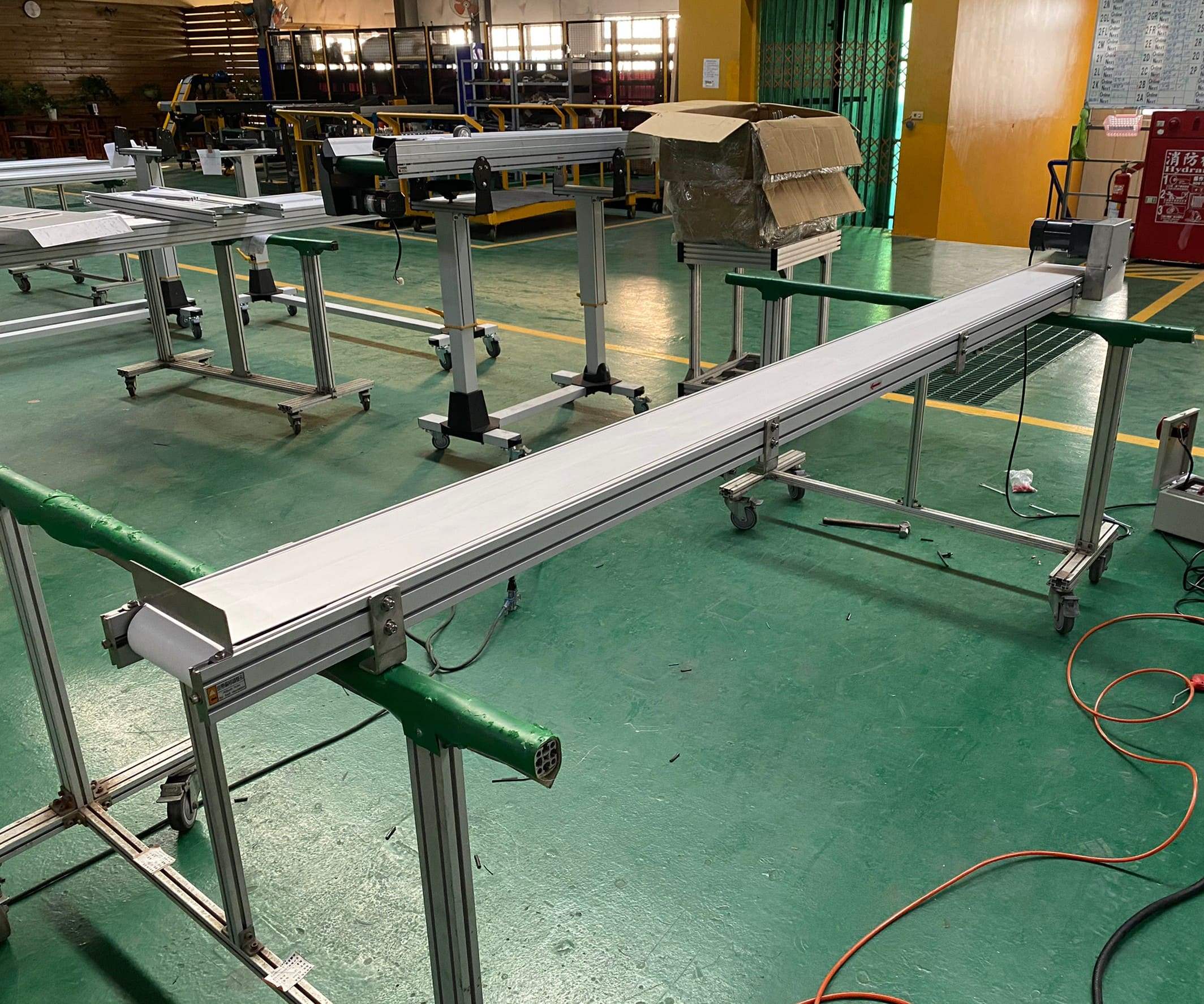 Belt Flat Conveyor Made With Aluminum extrusion  - APL Conveyor Automatic Equipment Co., Ltd.