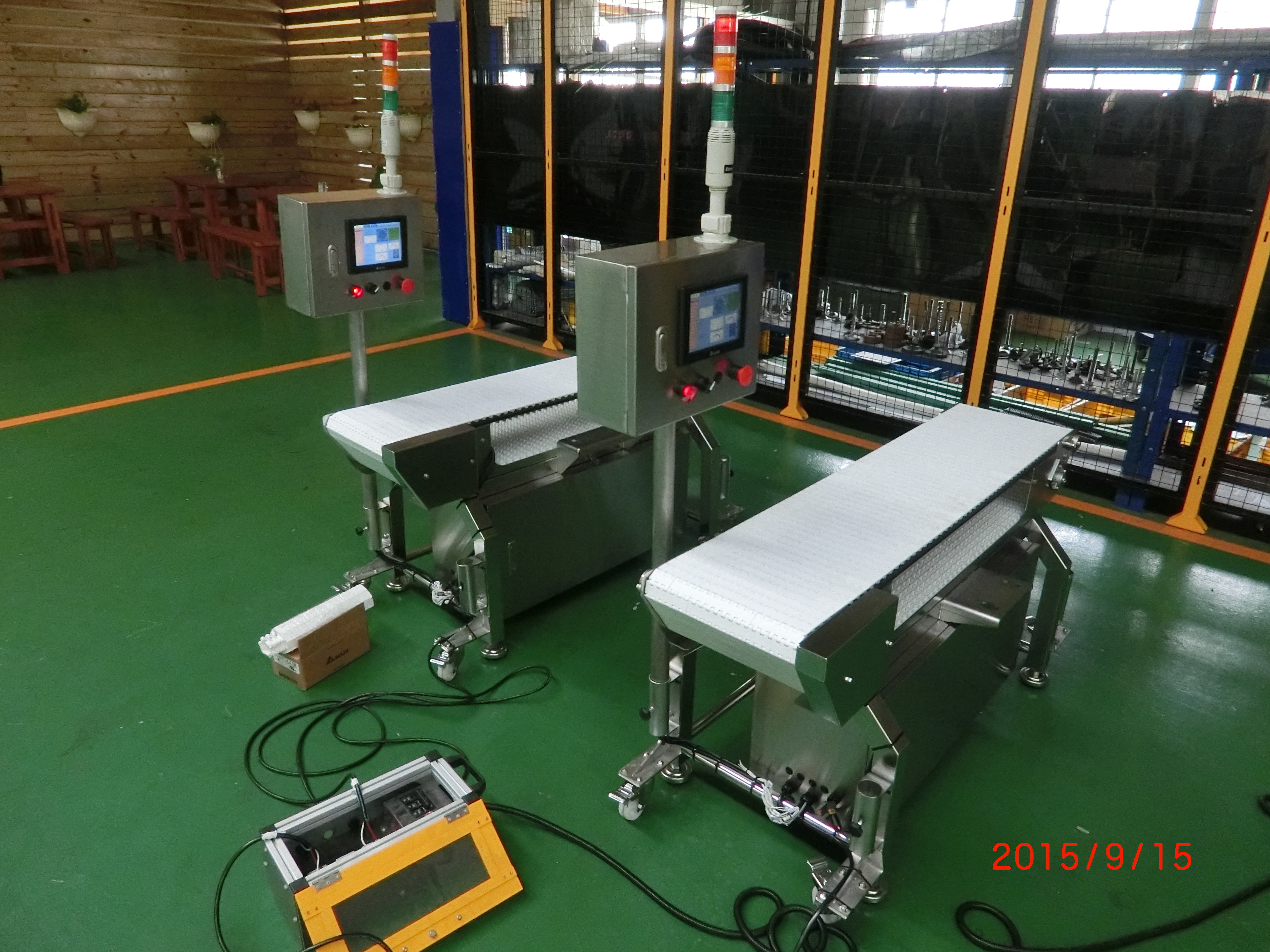 不銹鋼塑網帶輸送機 麗晨企業廠有限公司
